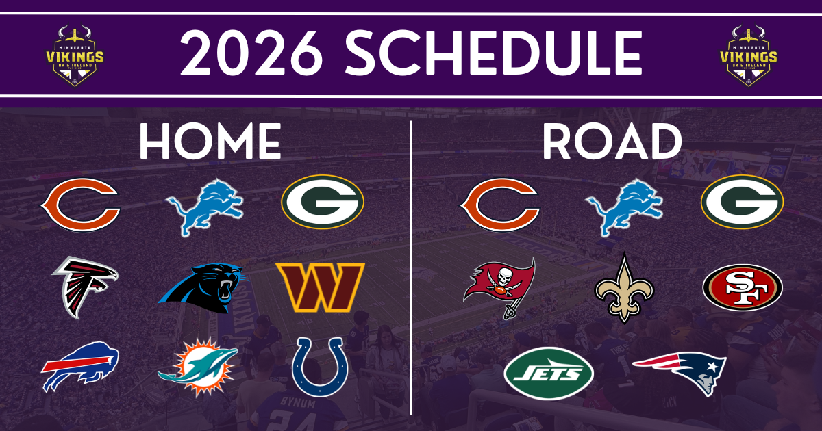 2026 Vikings schedule release
