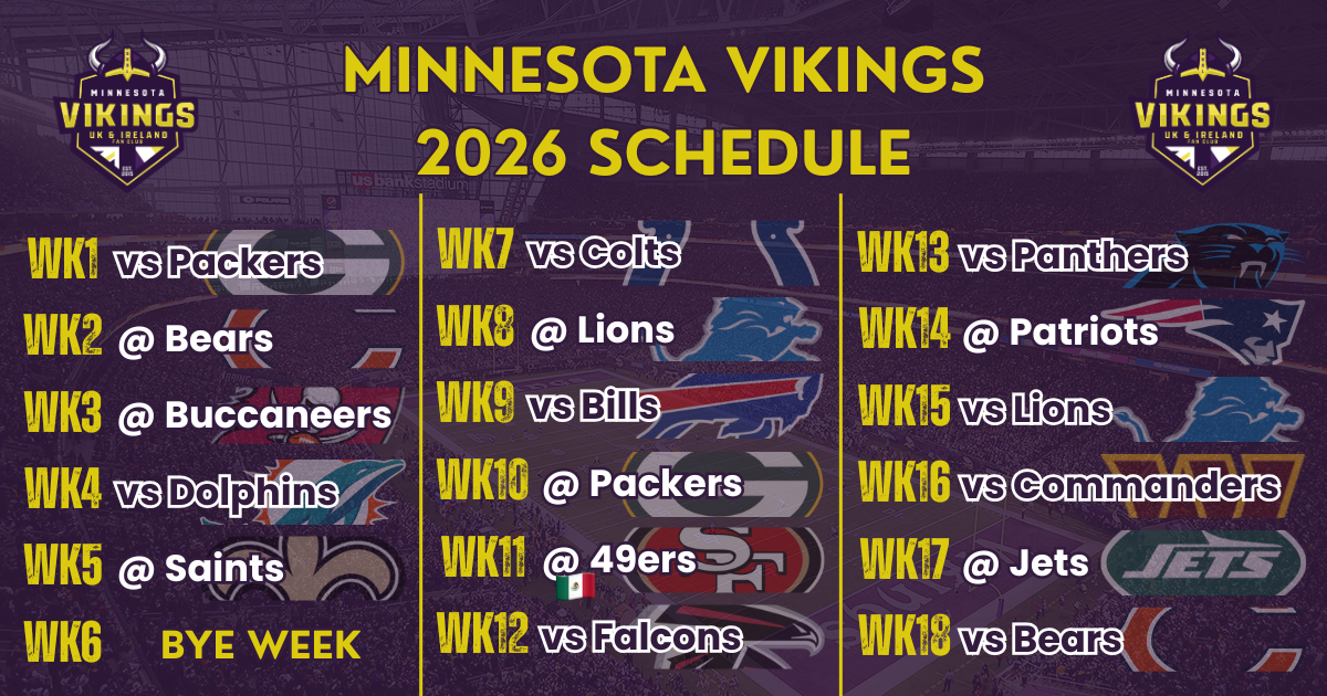 2026 Vikings Schedule Release UK Vikings Fans 2026 Schedule Landscape 